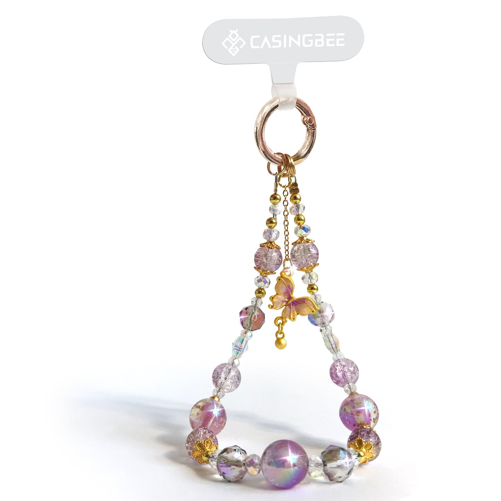 Flutter & Sparkle Phone Charm