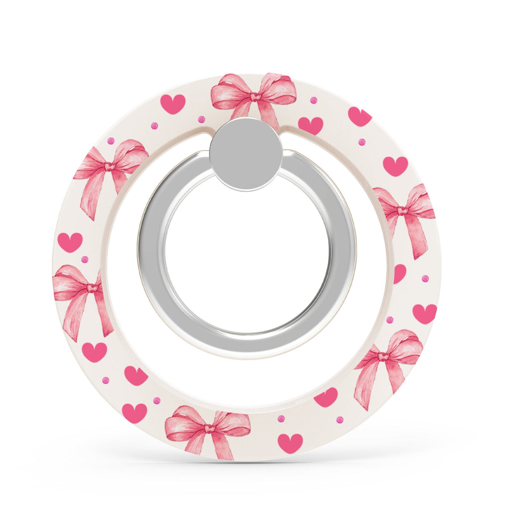 Bow Crush Magnetic Phone Ring Holder