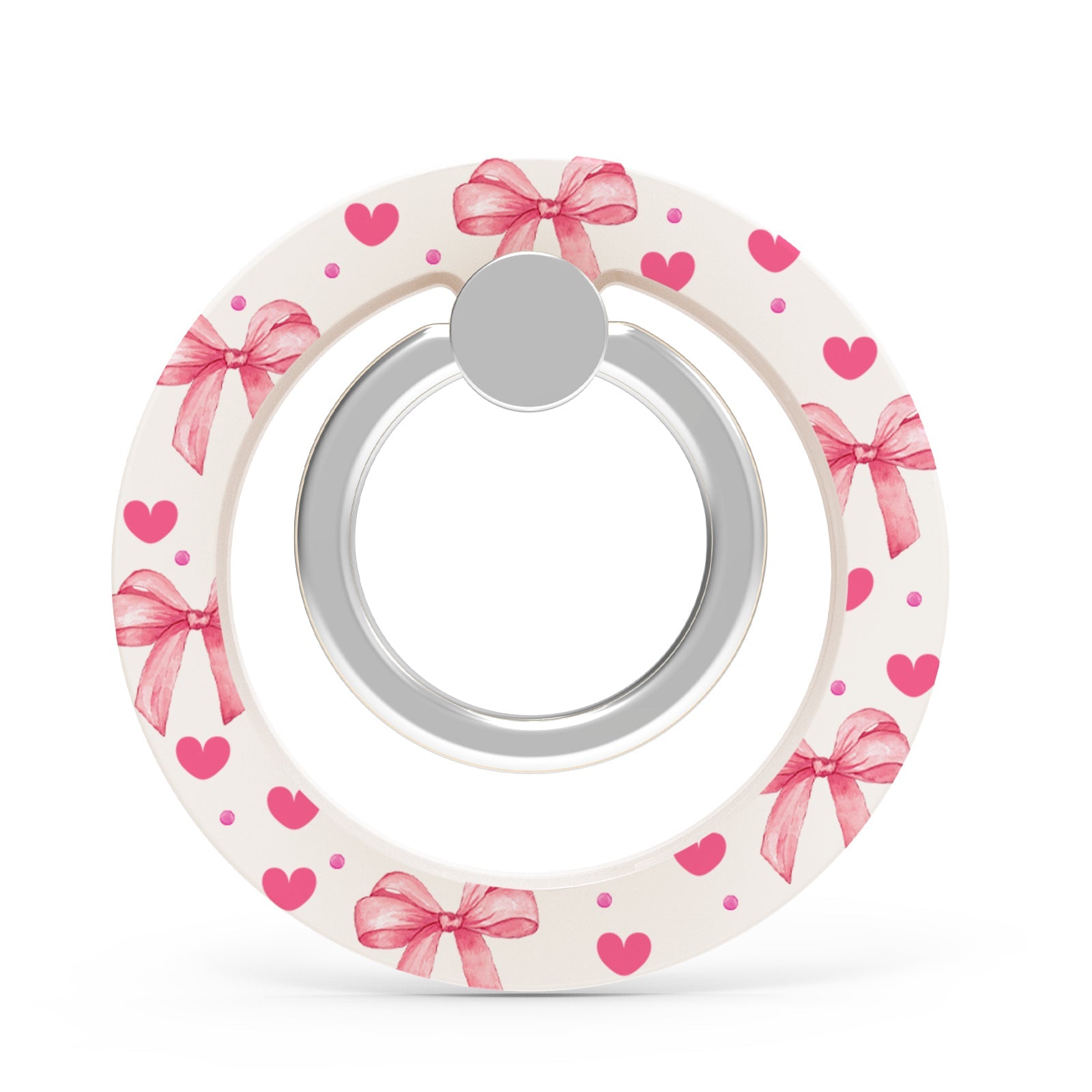 Bow Crush Magnetic Phone Ring Holder