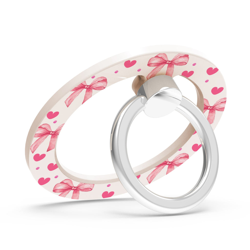 Bow Crush Magnetic Phone Ring Holder