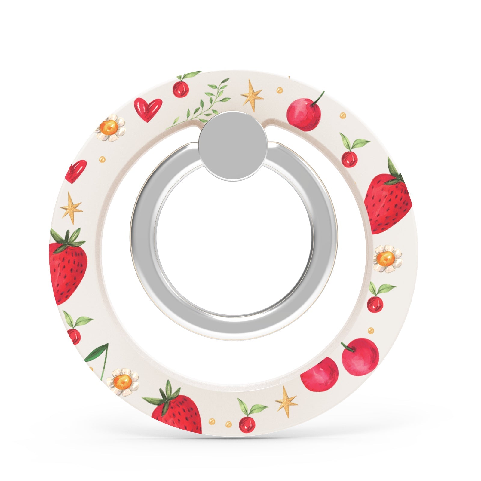 Cherry Berry Magnetic Phone Ring Holder