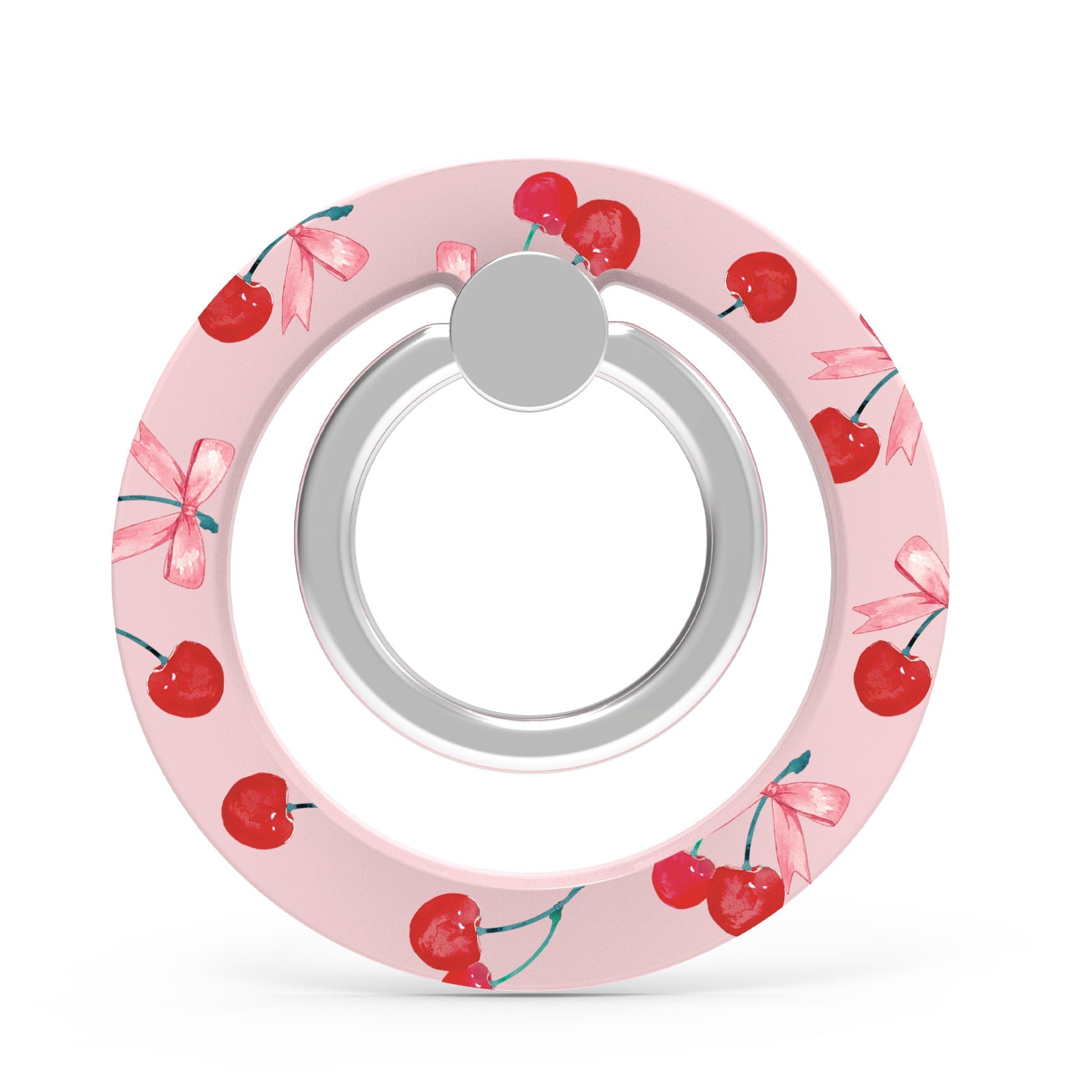 Ms. Cherry Magnetic Phone Ring Holder