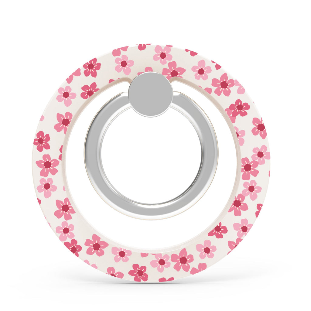 Beige Whispers Magnetic Phone Ring Holder