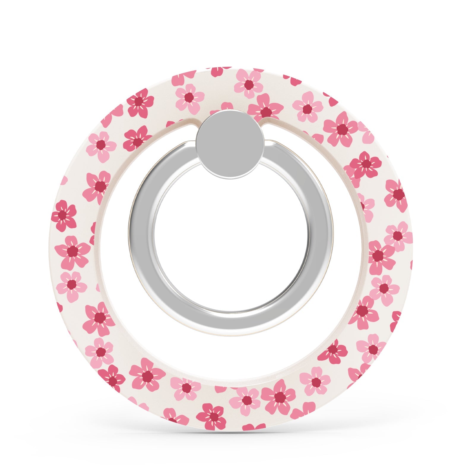 Beige Whispers Magnetic Phone Ring Holder