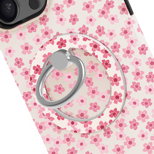 Beige Whispers Magnetic Phone Ring Holder