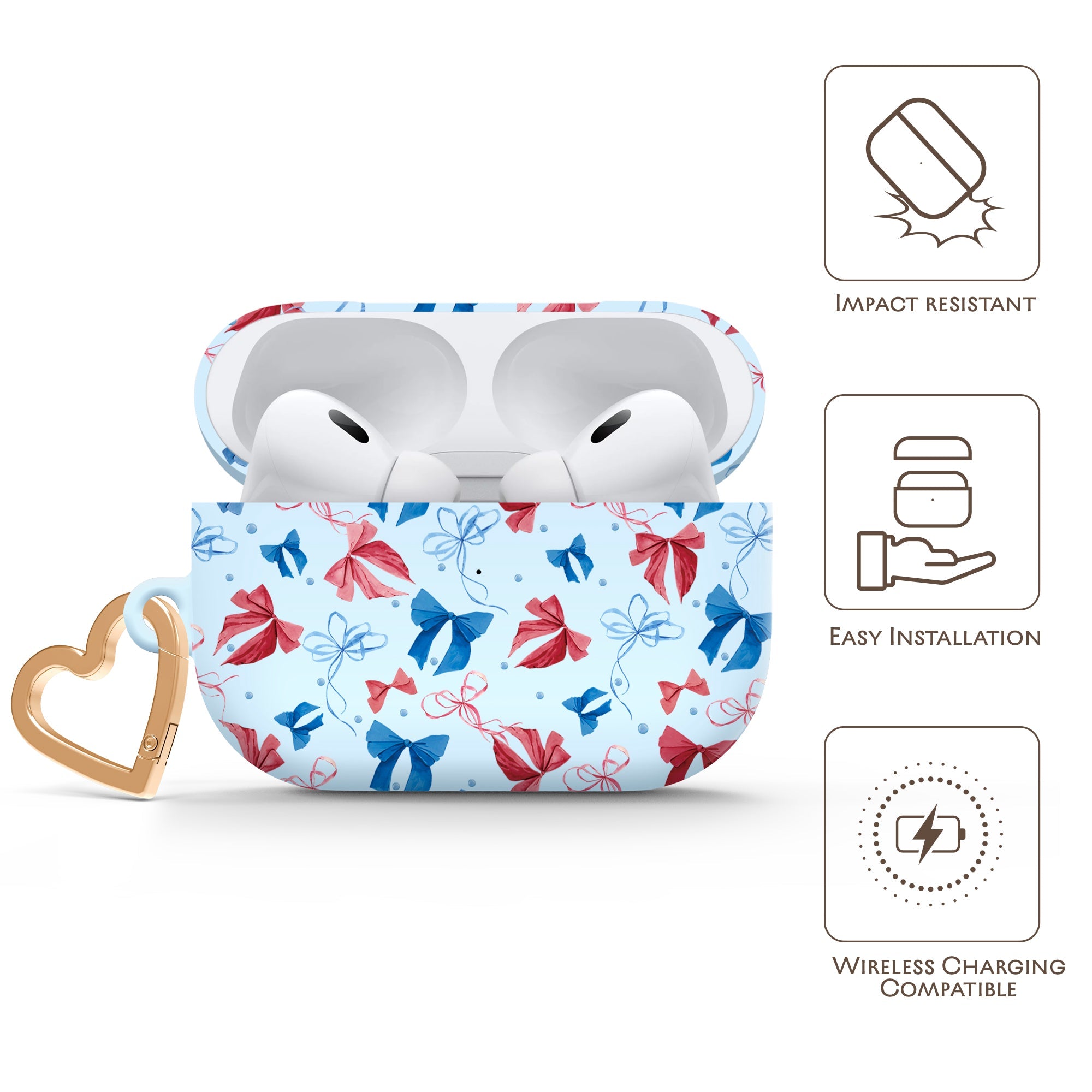 Bow Gala AirPods Case
