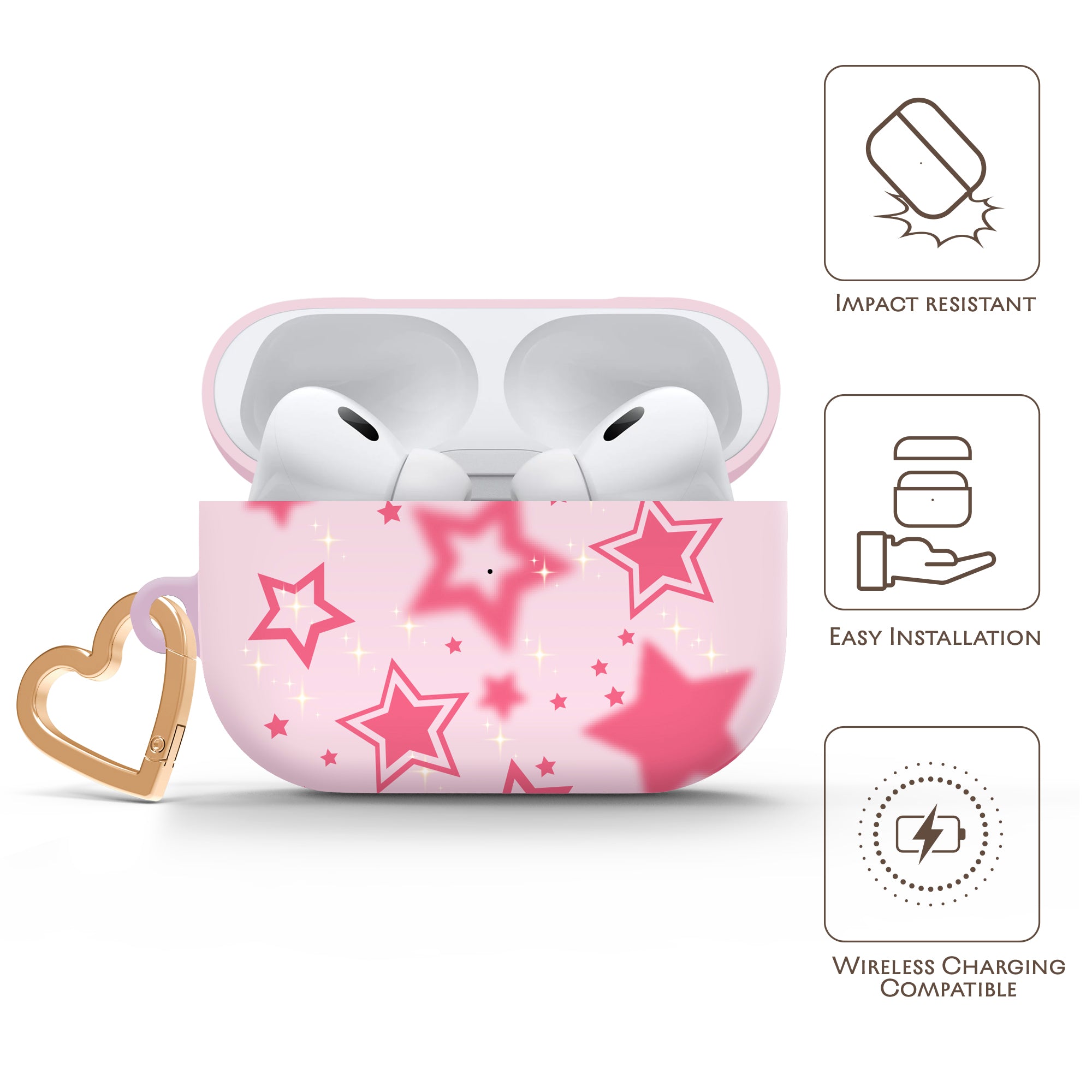 Starry Pink AirPods Case