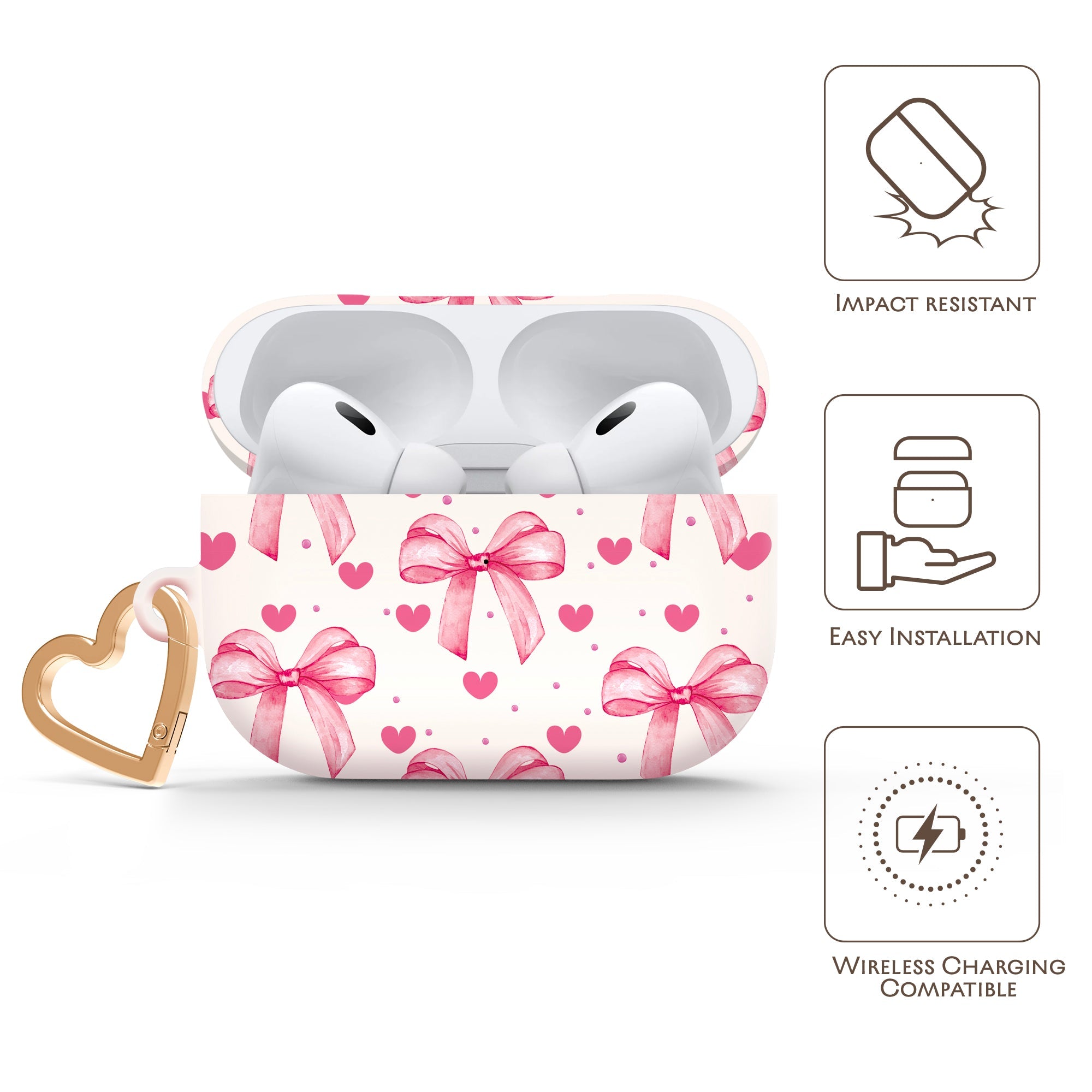 Bow Crush AirPods Case