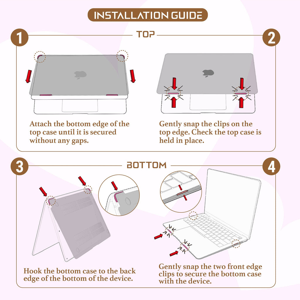 Bow Crush MacBook Case