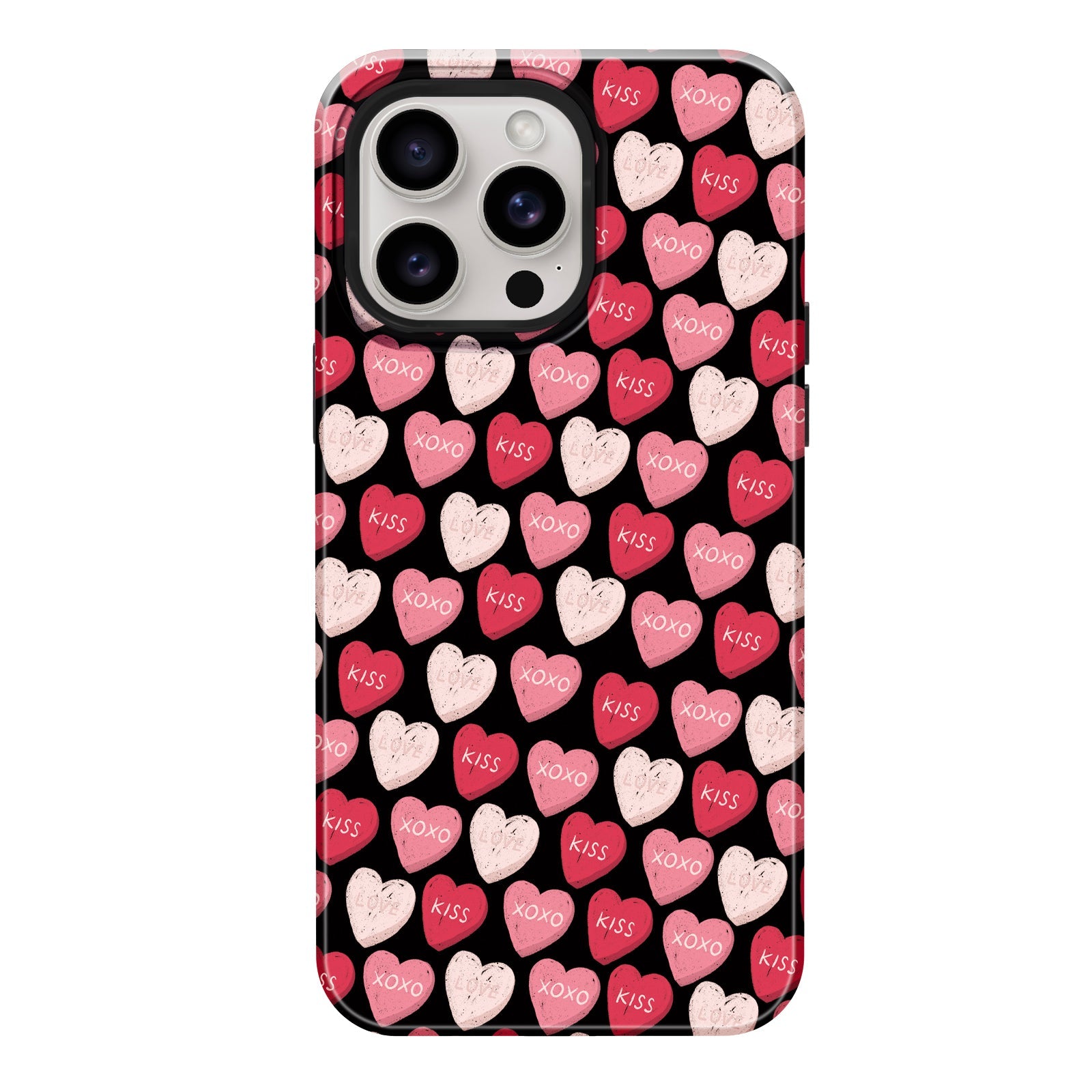Blush Hearts iPhone Case