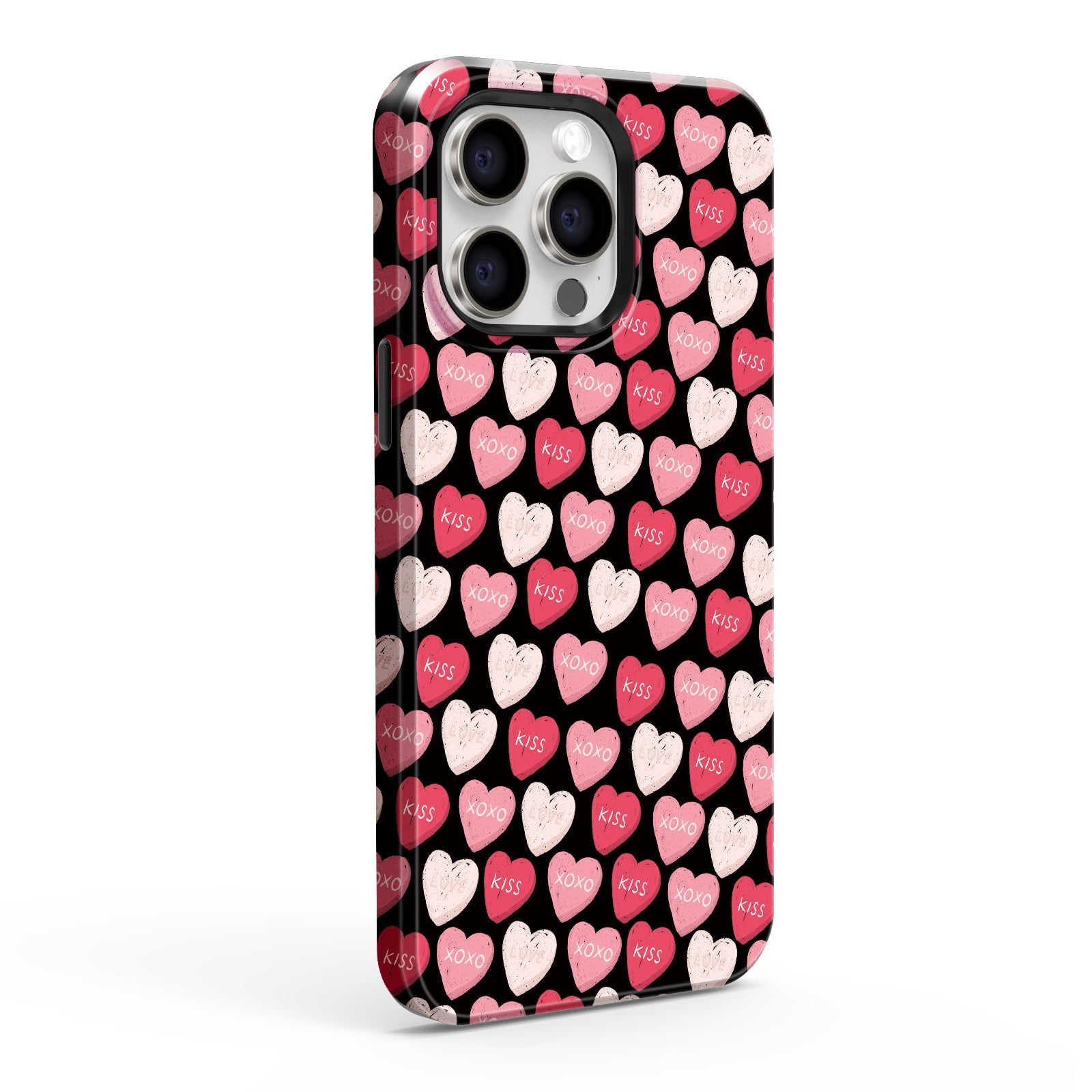 Blush Hearts iPhone Case