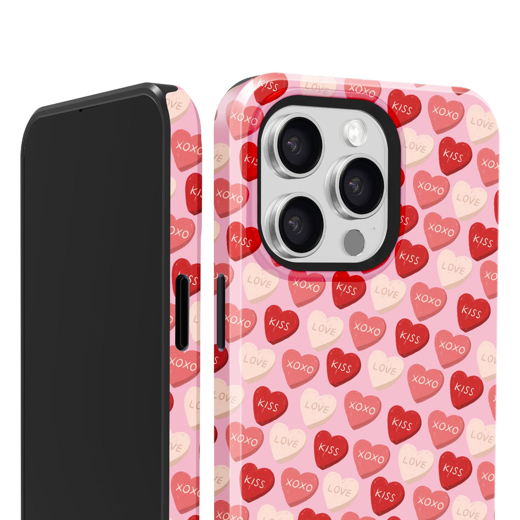Blush Hearts iPhone Case