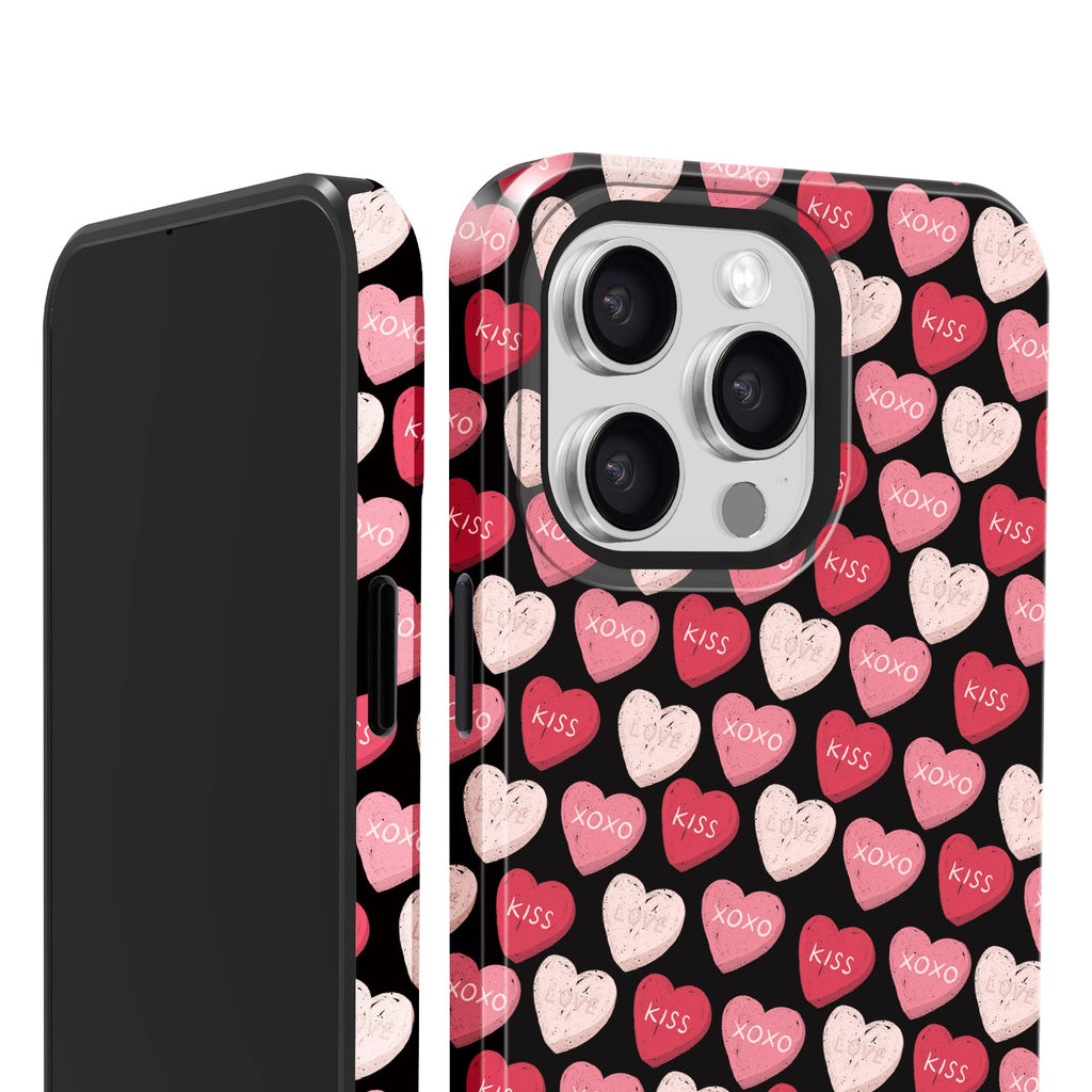 Blush Hearts iPhone Case