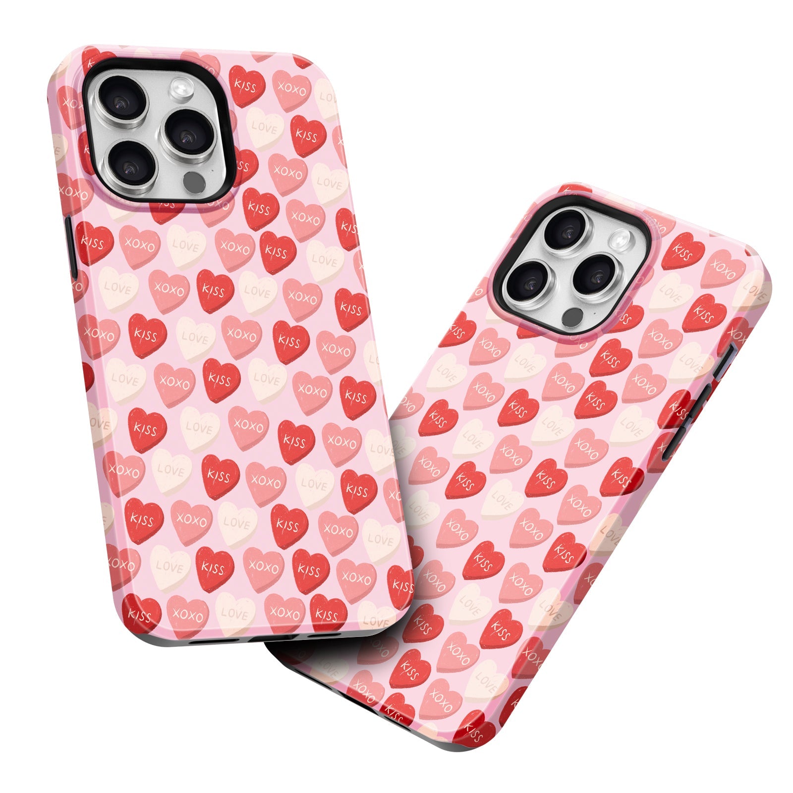 Blush Hearts iPhone Case