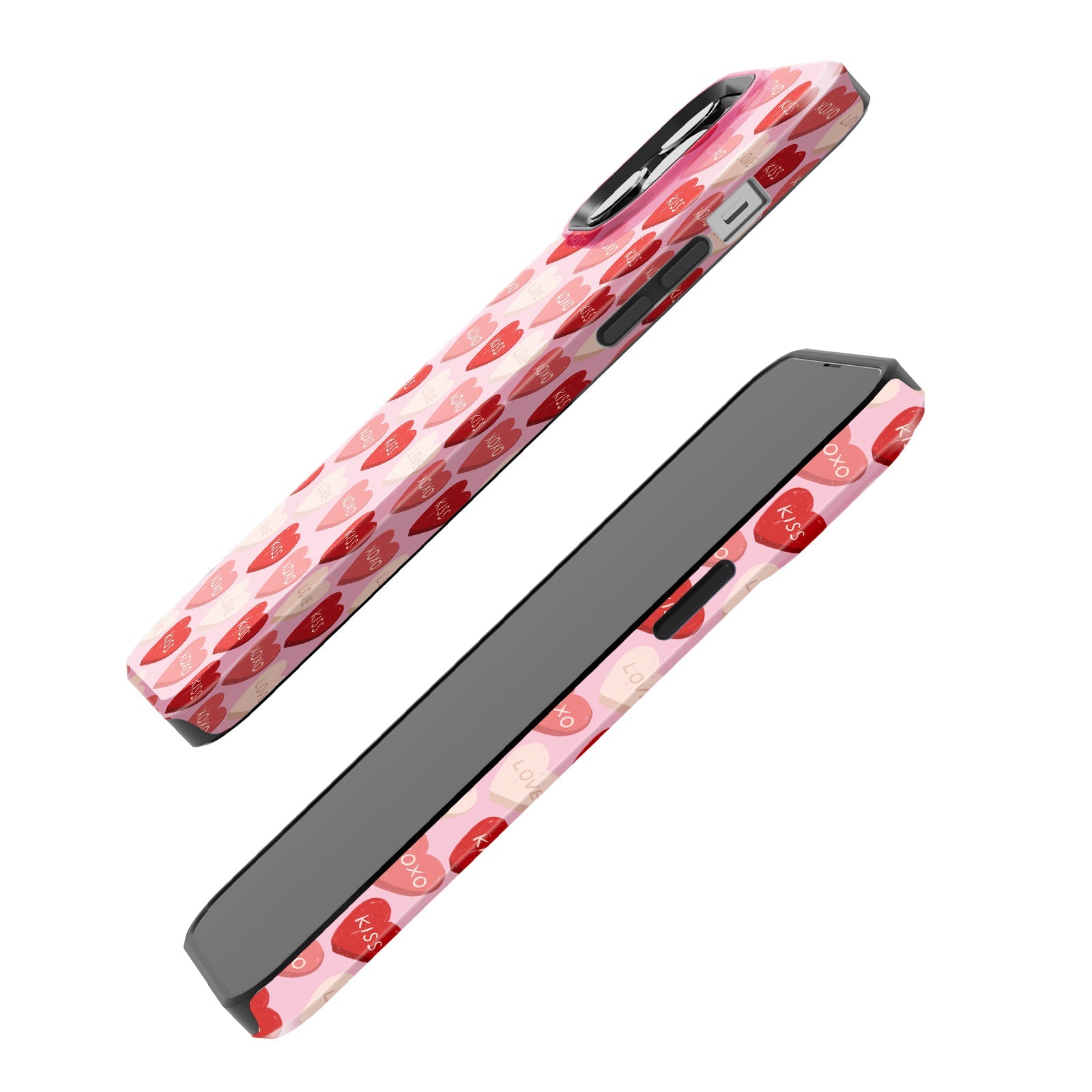 Blush Hearts iPhone Case