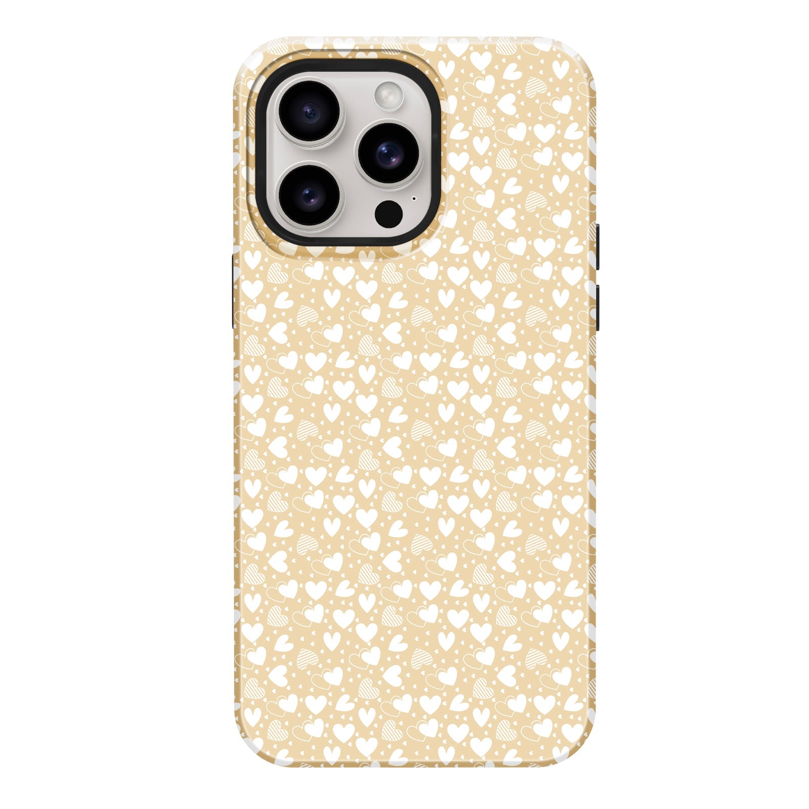 Vanilla Hearts iPhone Case