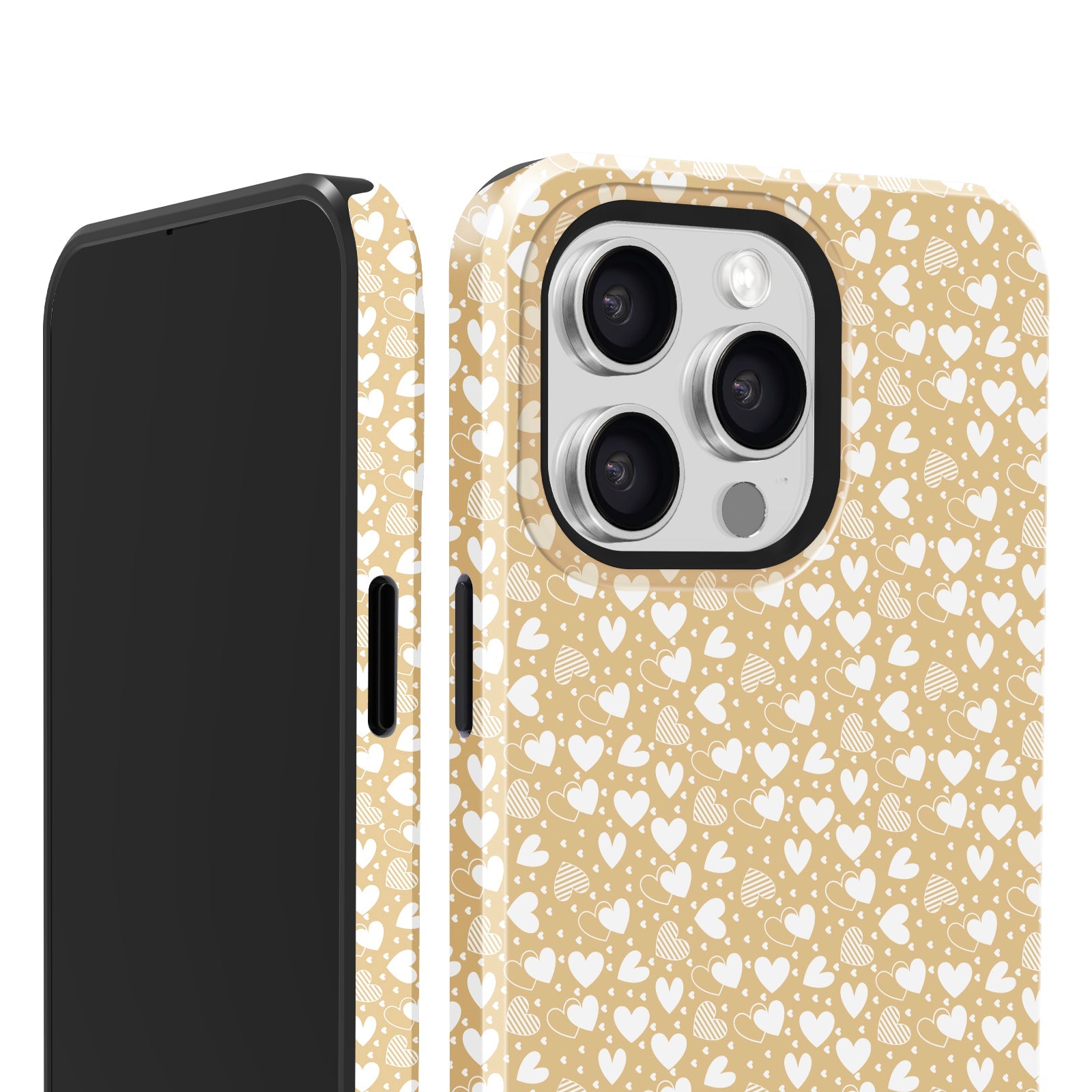 Vanilla Hearts iPhone Case